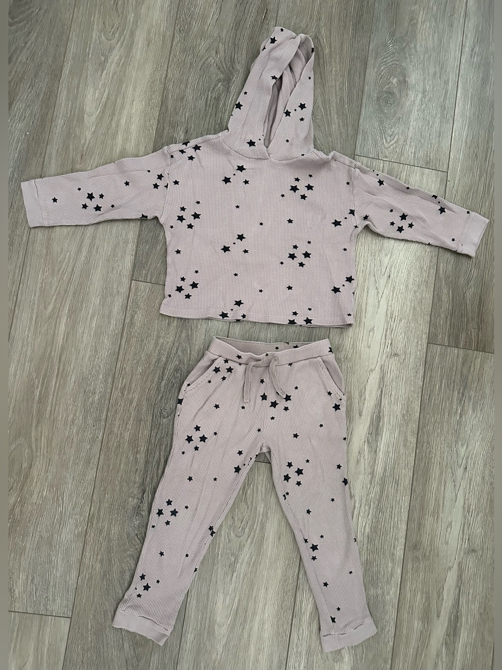Gap Star Print Waffle Knit Matching Set